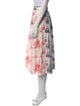 La Prestic Ouiston Printed Midi Length Skirt