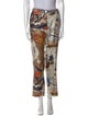 La Prestic Ouiston Silk Straight Leg Pants