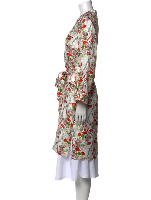 La Prestic Ouiston Silk Knee-Length Dress