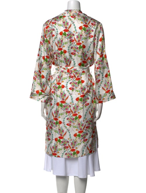 La Prestic Ouiston Silk Knee-Length Dress