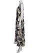 La Prestic Ouiston Silk Long Dress