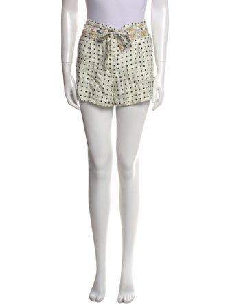 La Prestic Ouiston Silk Mini Shorts