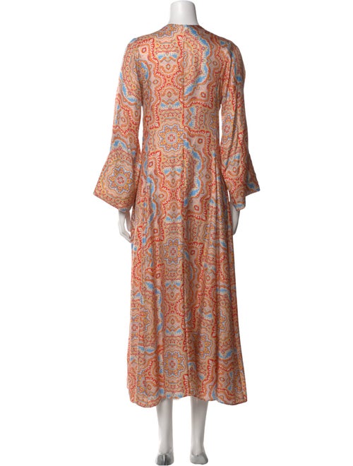 La Prestic Ouiston Silk Long Dress