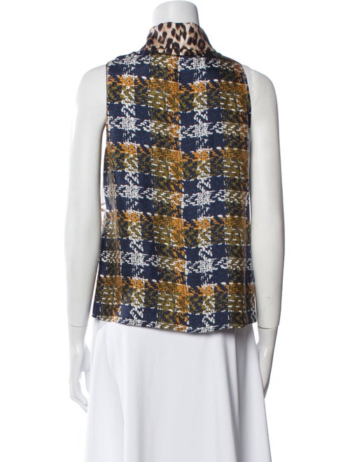 La Prestic Ouiston Silk Printed Blouse