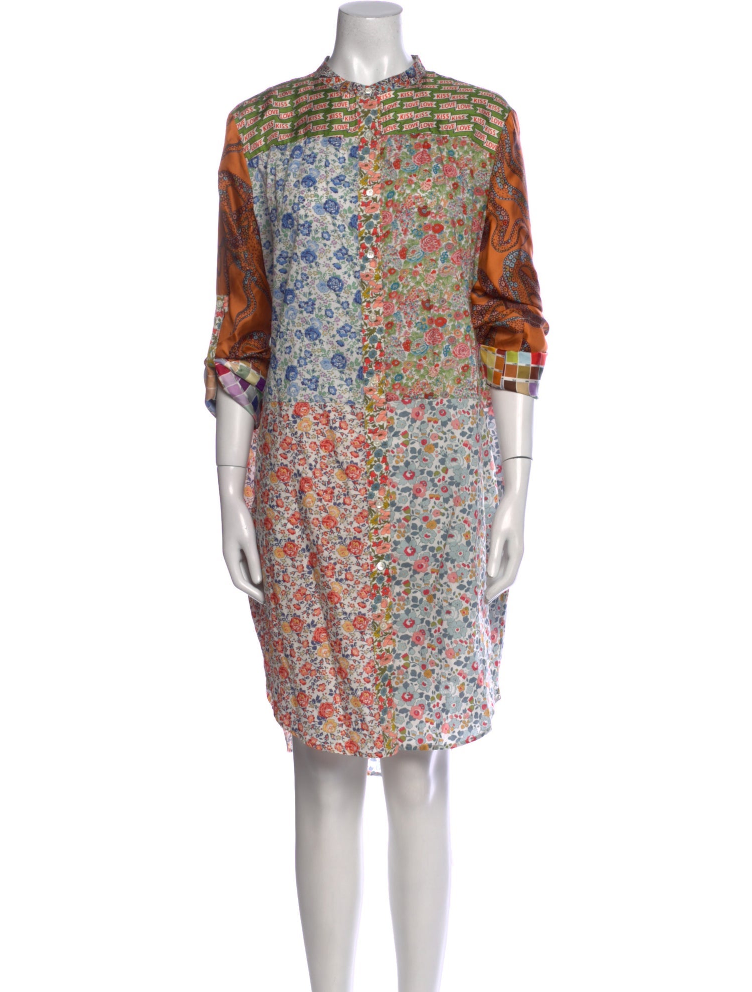 La Prestic Ouiston Floral Print Mini Dress