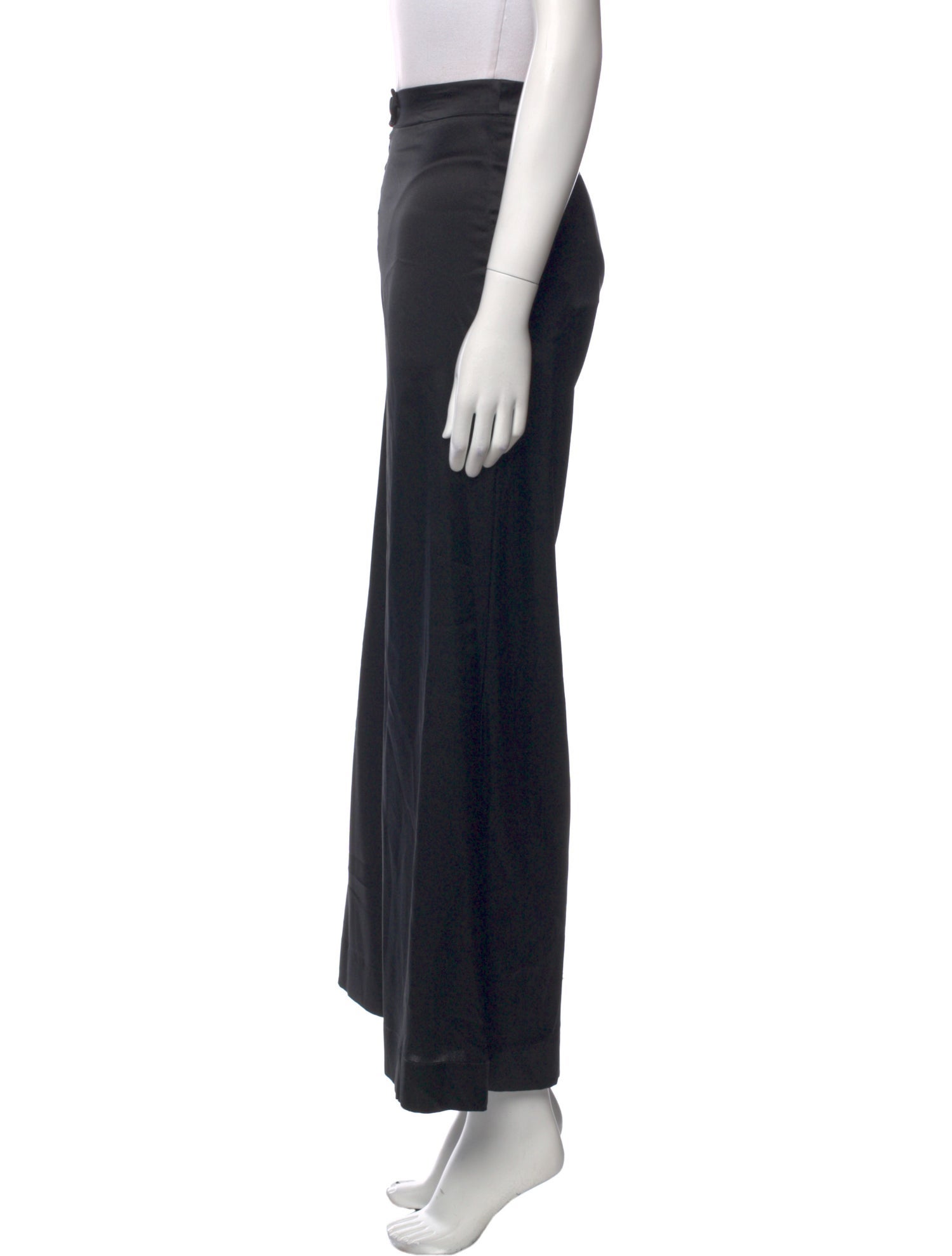 La Prestic Ouiston Silk Wide Leg Pants