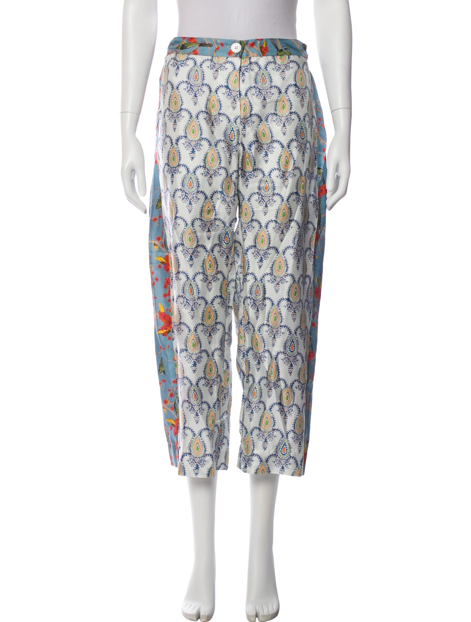 La Prestic Ouiston Silk Printed Pajamas