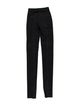 LaQuan Smith High-Rise Straight Leg Jeans