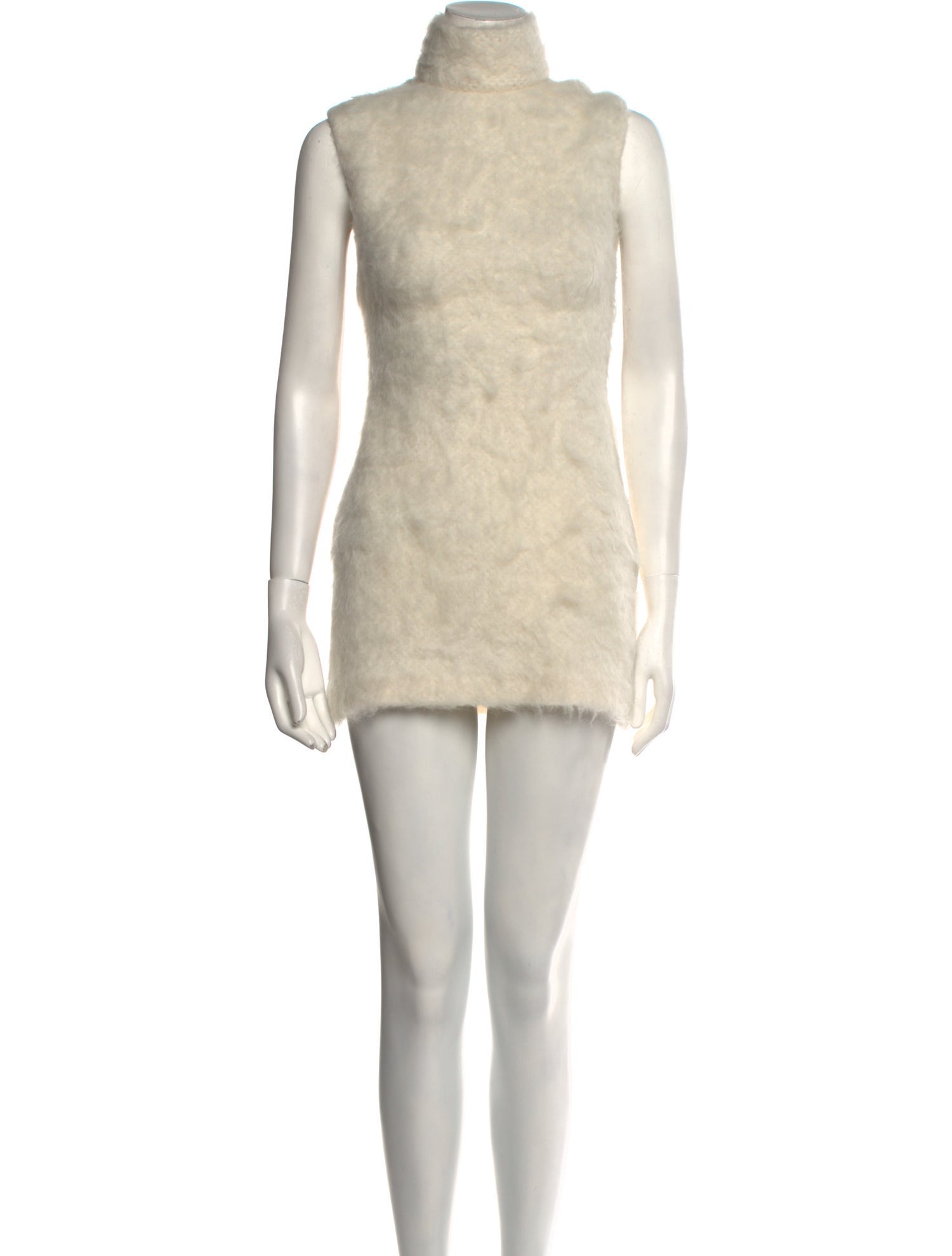 LaQuan Smith Turtleneck Mini Dress