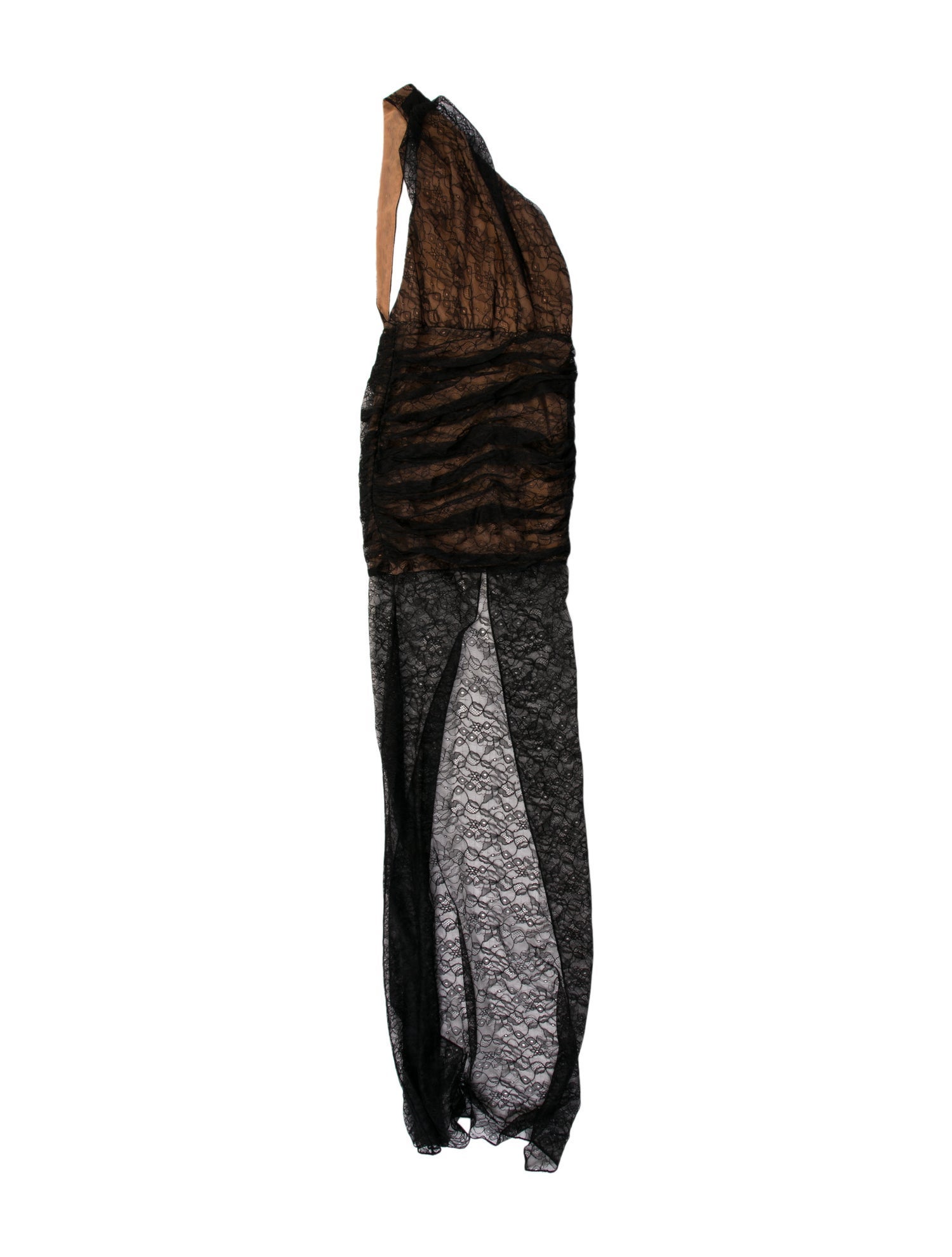 LaQuan Smith Nylon Long Dress