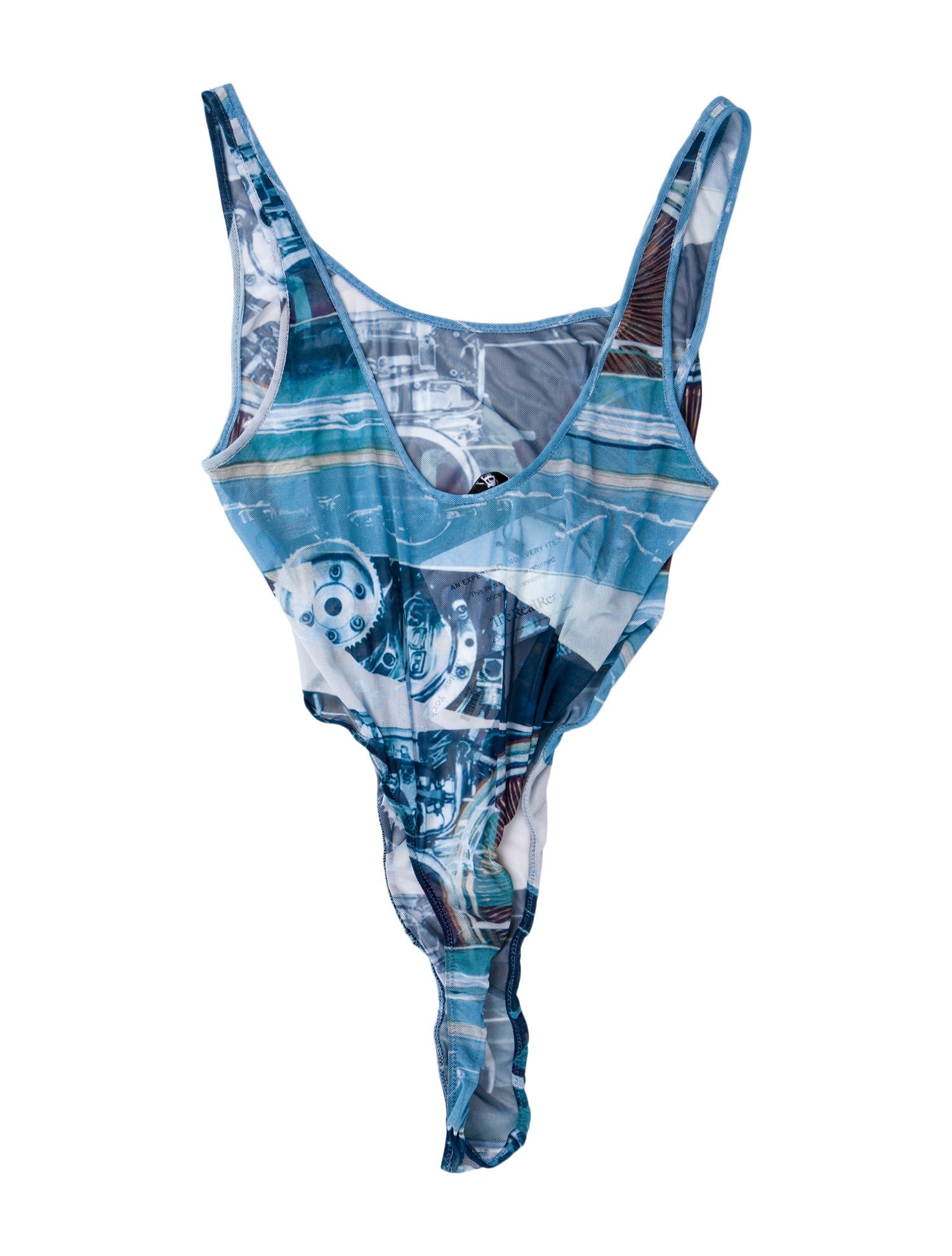 LaQuan Smith Printed One-Piece w/ Tags