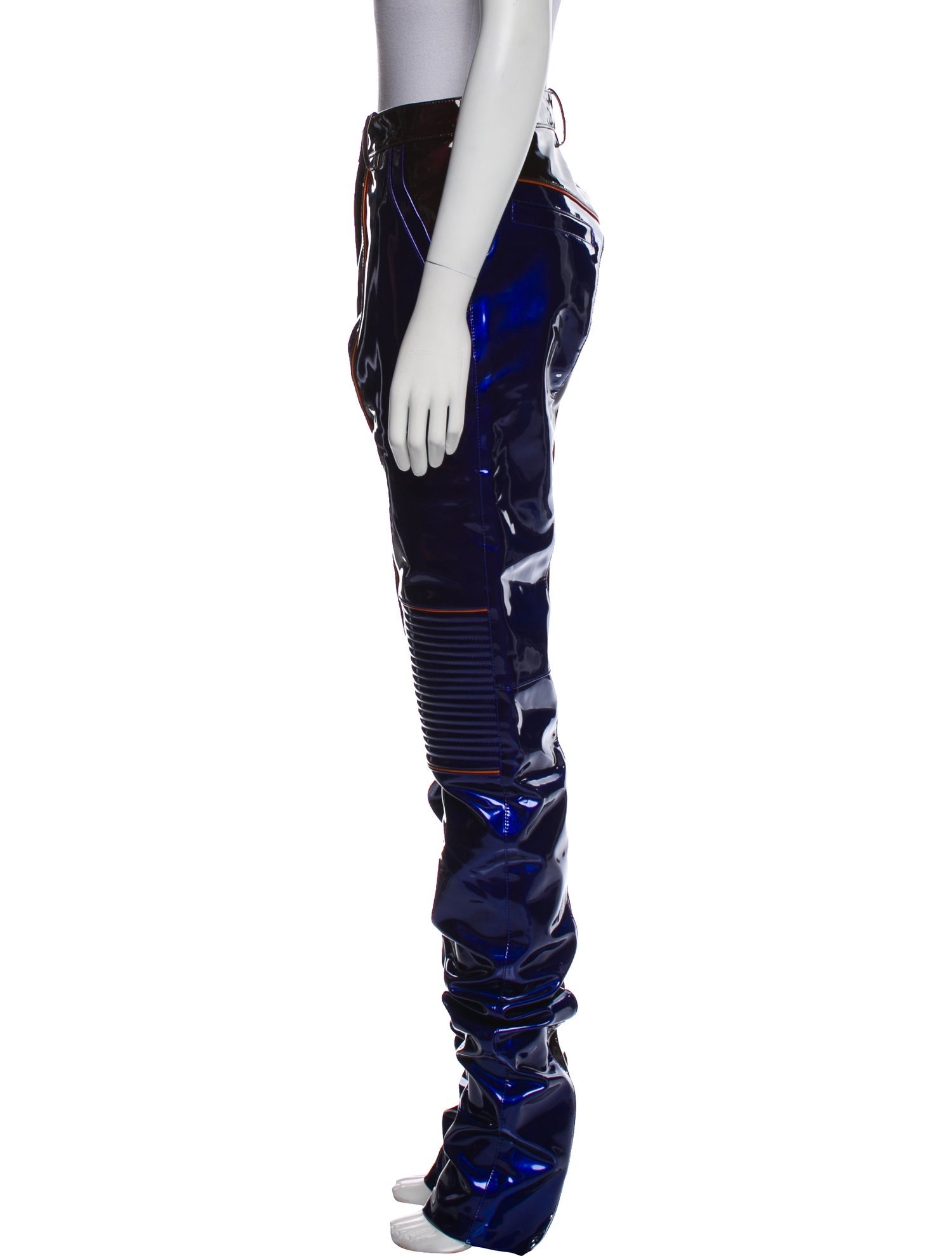 LaQuan Smith Colorblock Pattern Straight Leg Pants w/ Tags