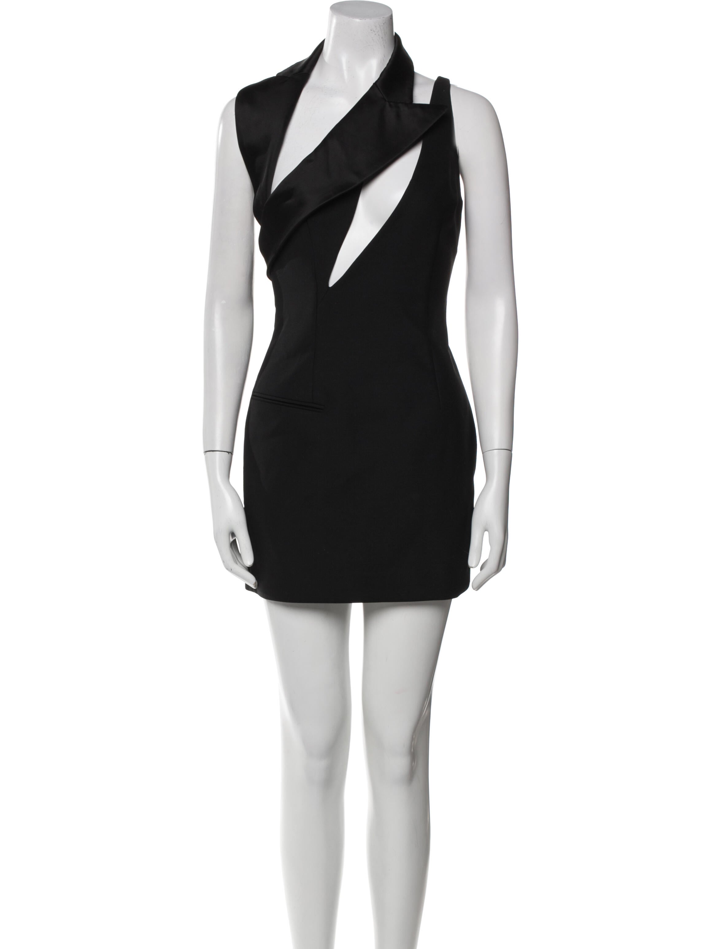 LaQuan Smith Mock Neck Mini Dress w/ Tags
