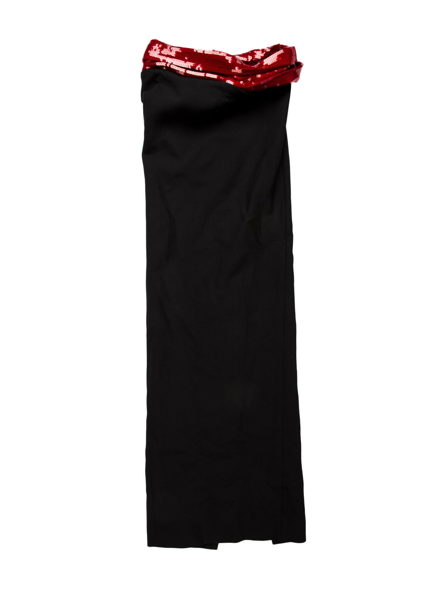 LaQuan Smith Strapless Knee-Length Dress