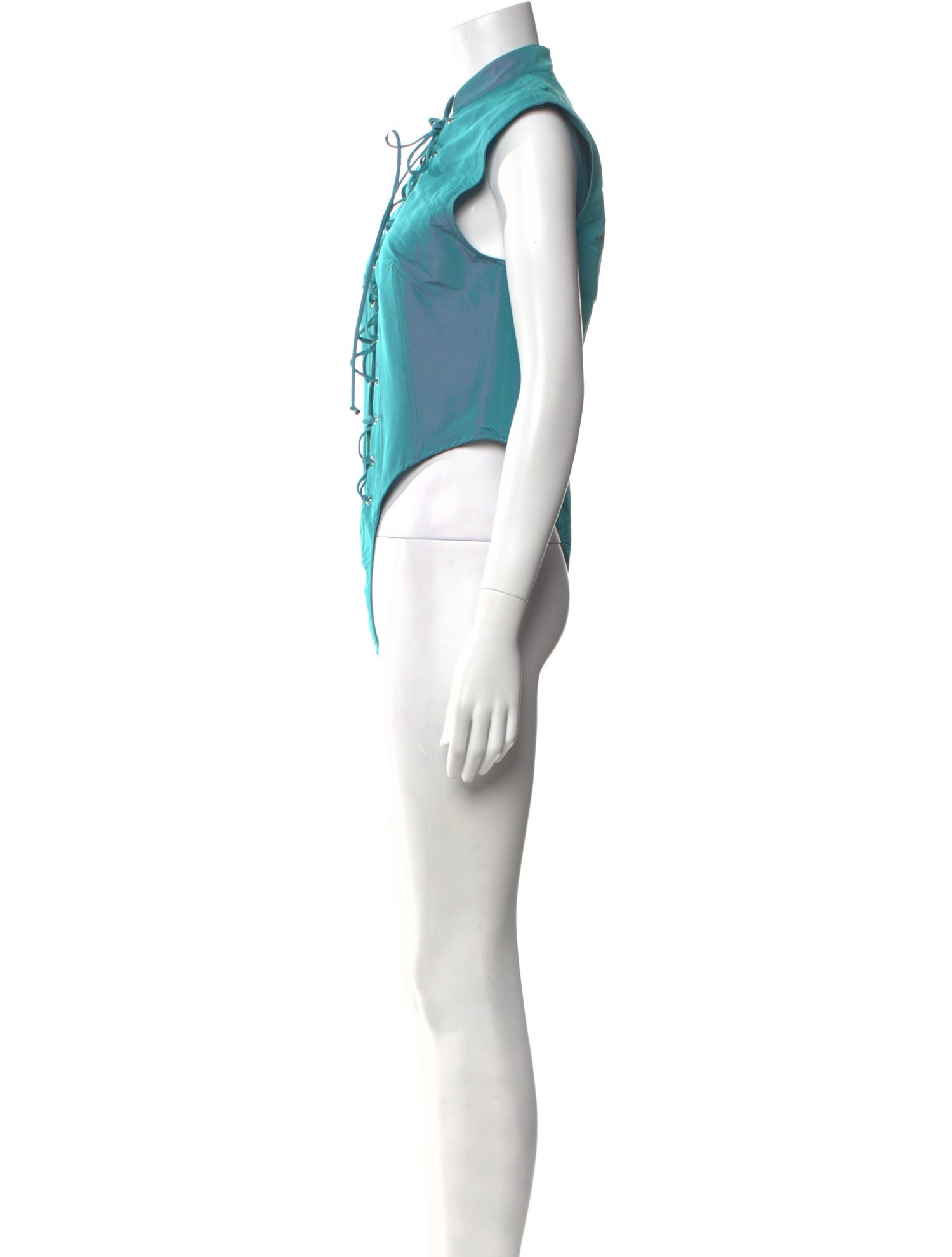 LaQuan Smith V-Neck Short Sleeve Bodysuit w/ Tags