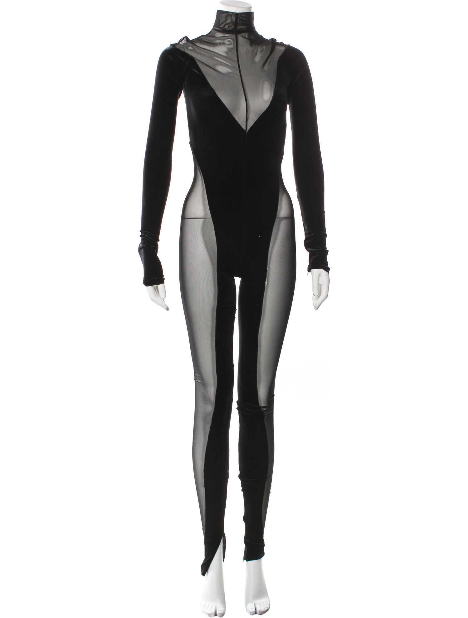 LaQuan Smith Turtleneck Jumpsuit