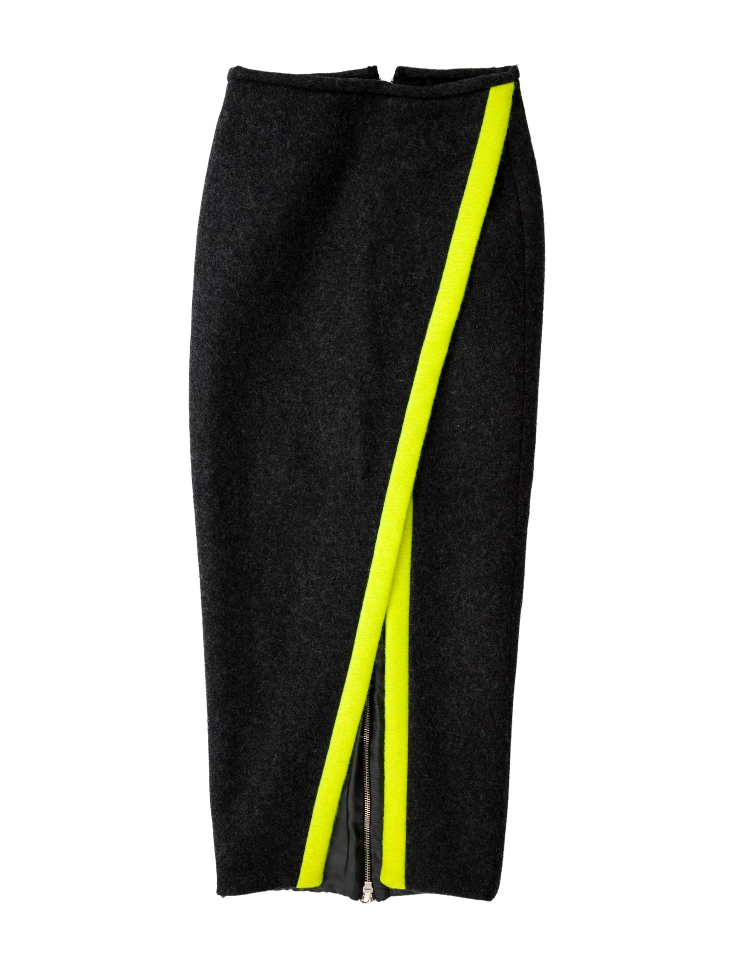 LaQuan Smith Printed Midi Length Skirt