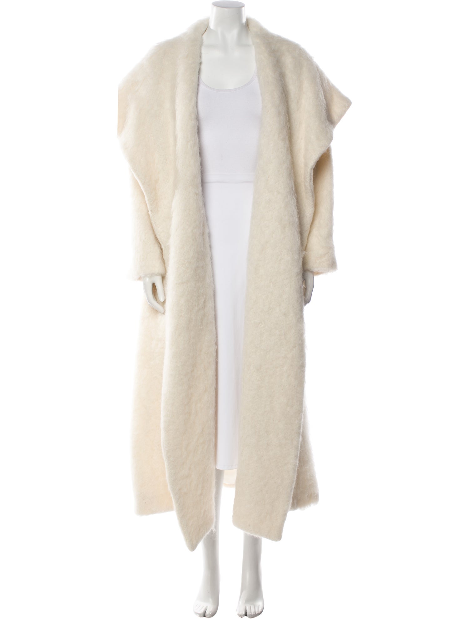LaQuan Smith Shearling Coat