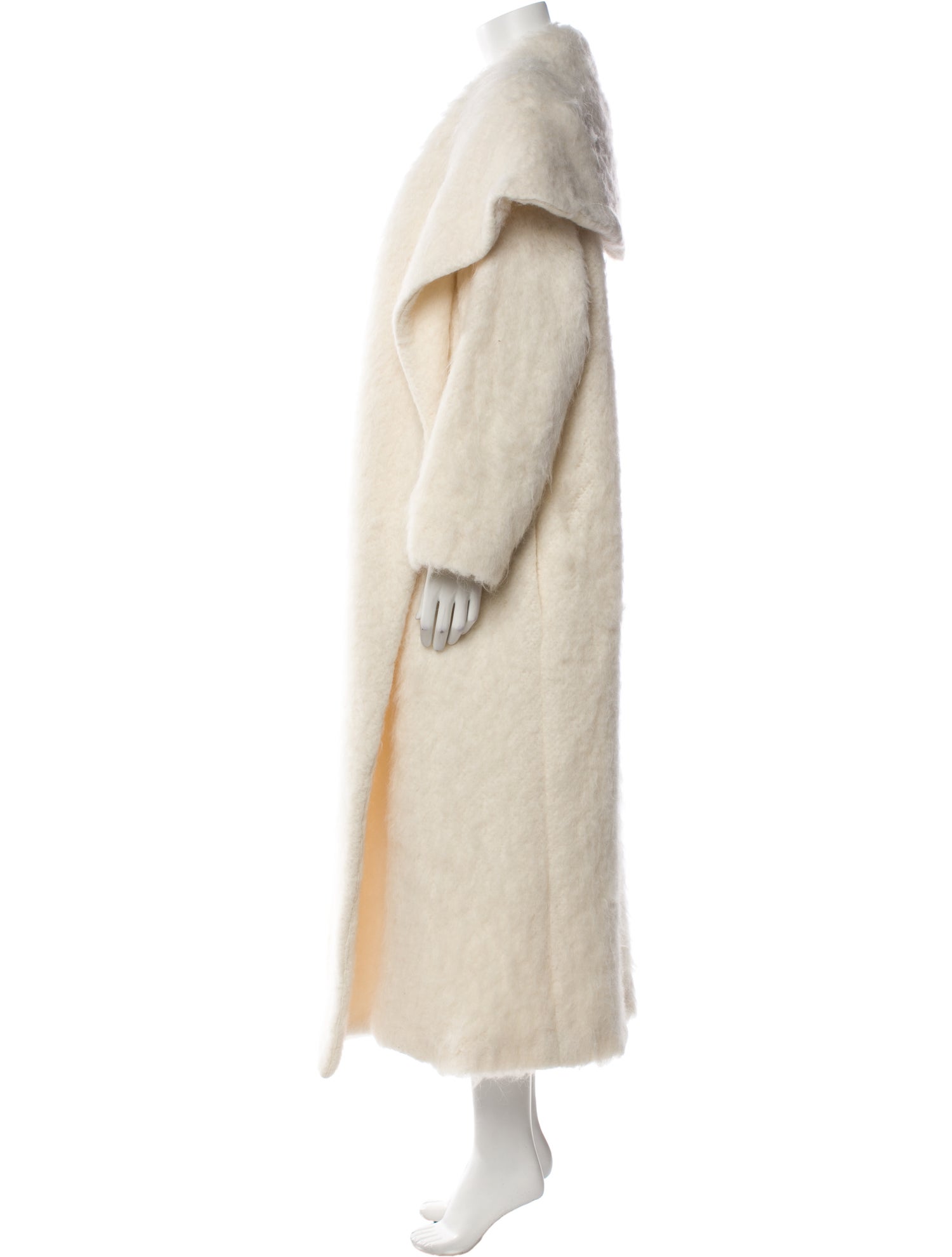 LaQuan Smith Shearling Coat