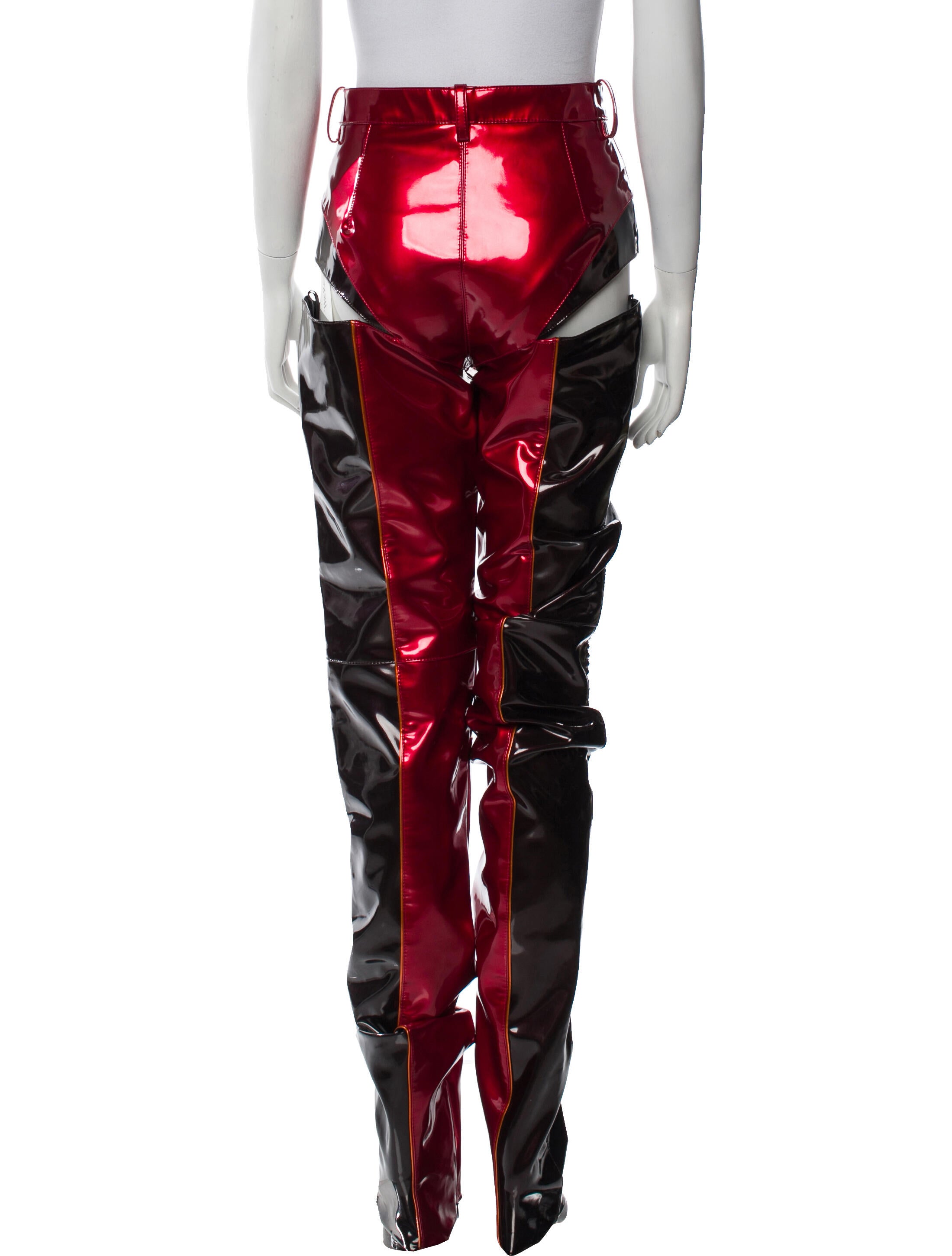 LaQuan Smith Printed Straight Leg Pants