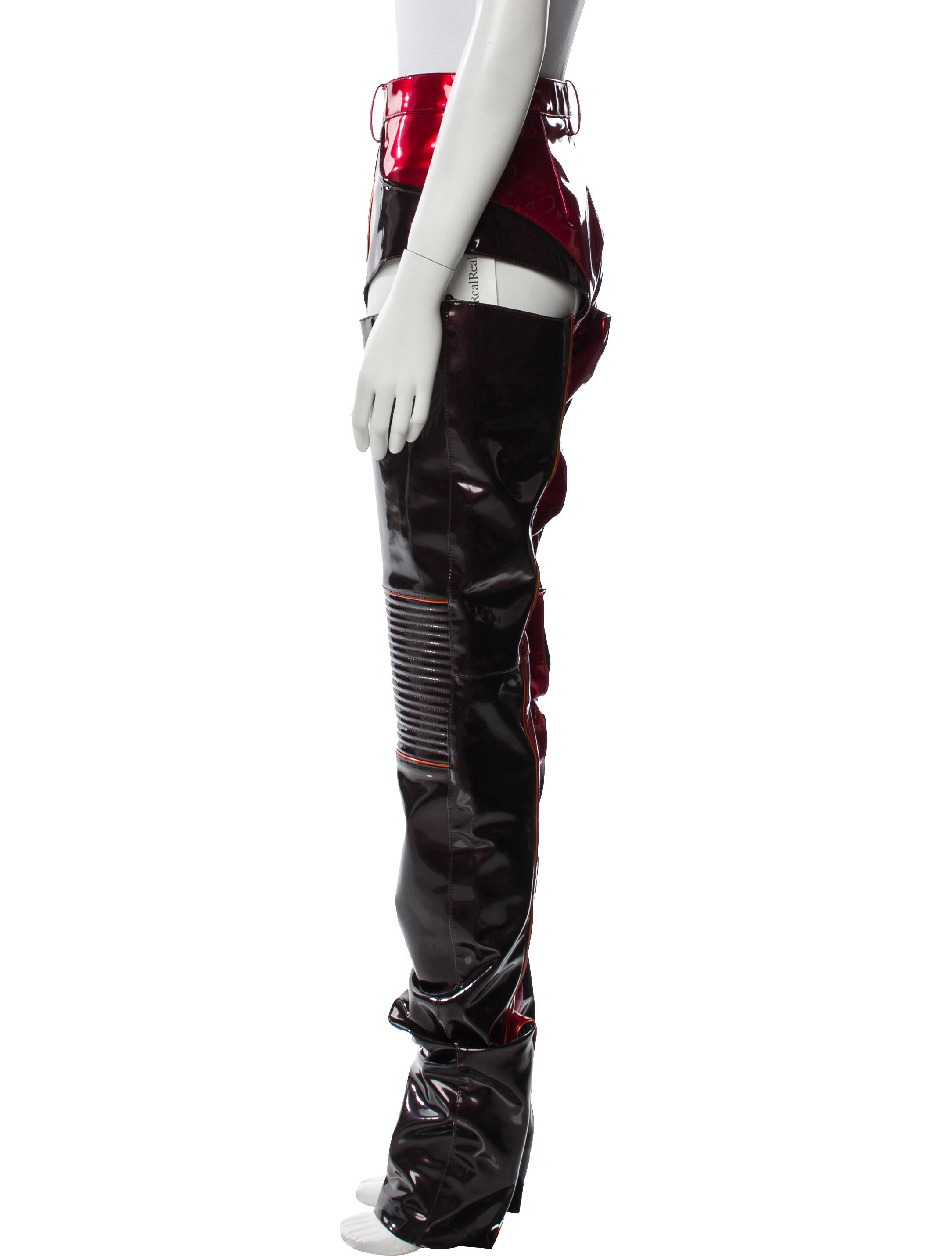 LaQuan Smith Printed Straight Leg Pants