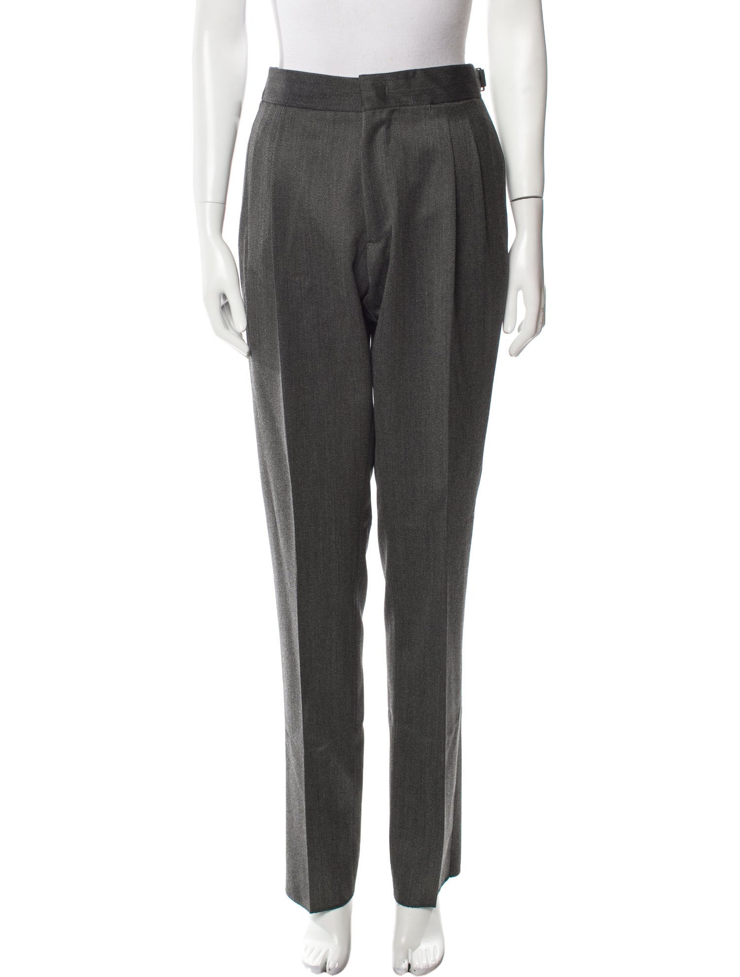 Lardini Wool Skinny Leg Pants