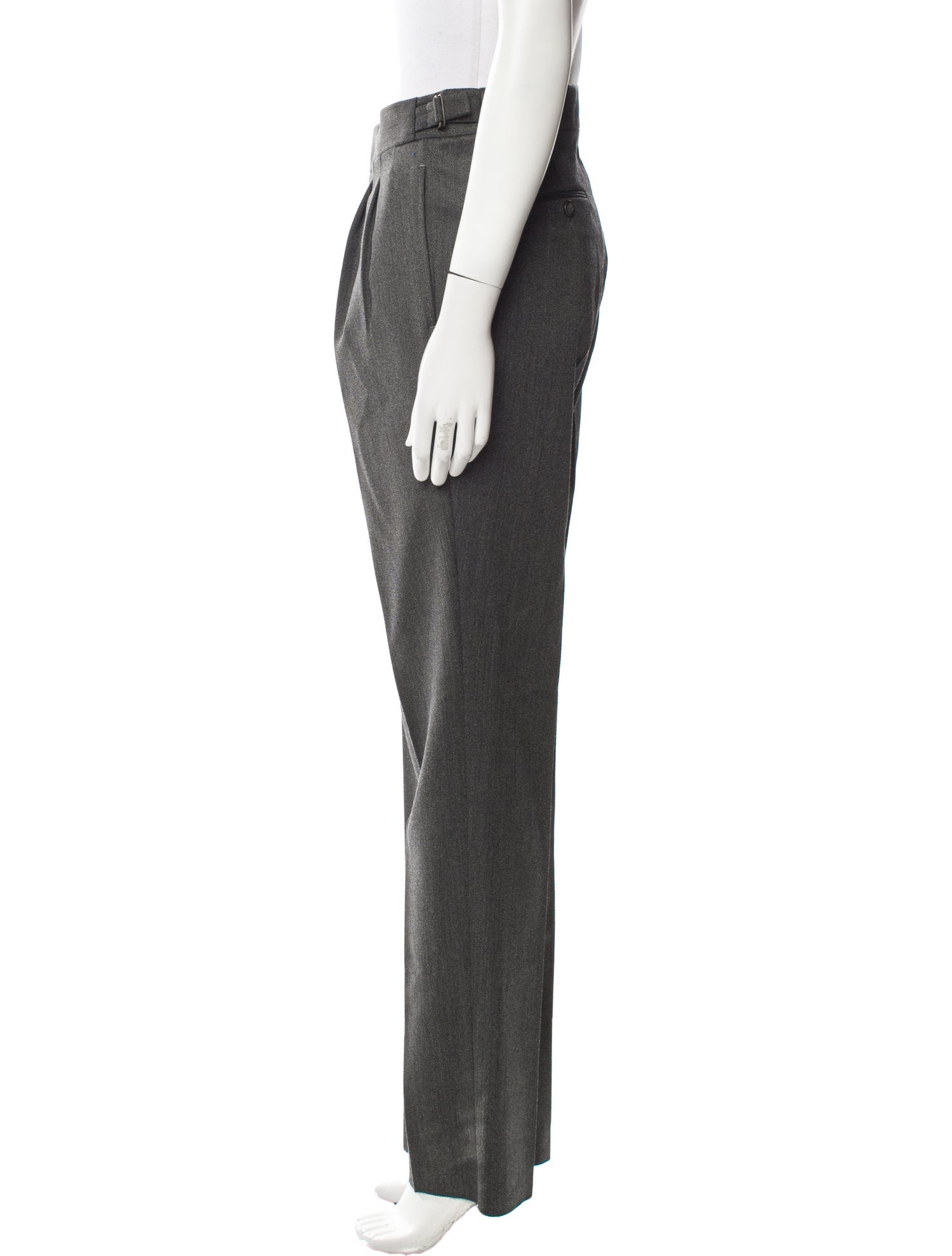 Lardini Wool Skinny Leg Pants