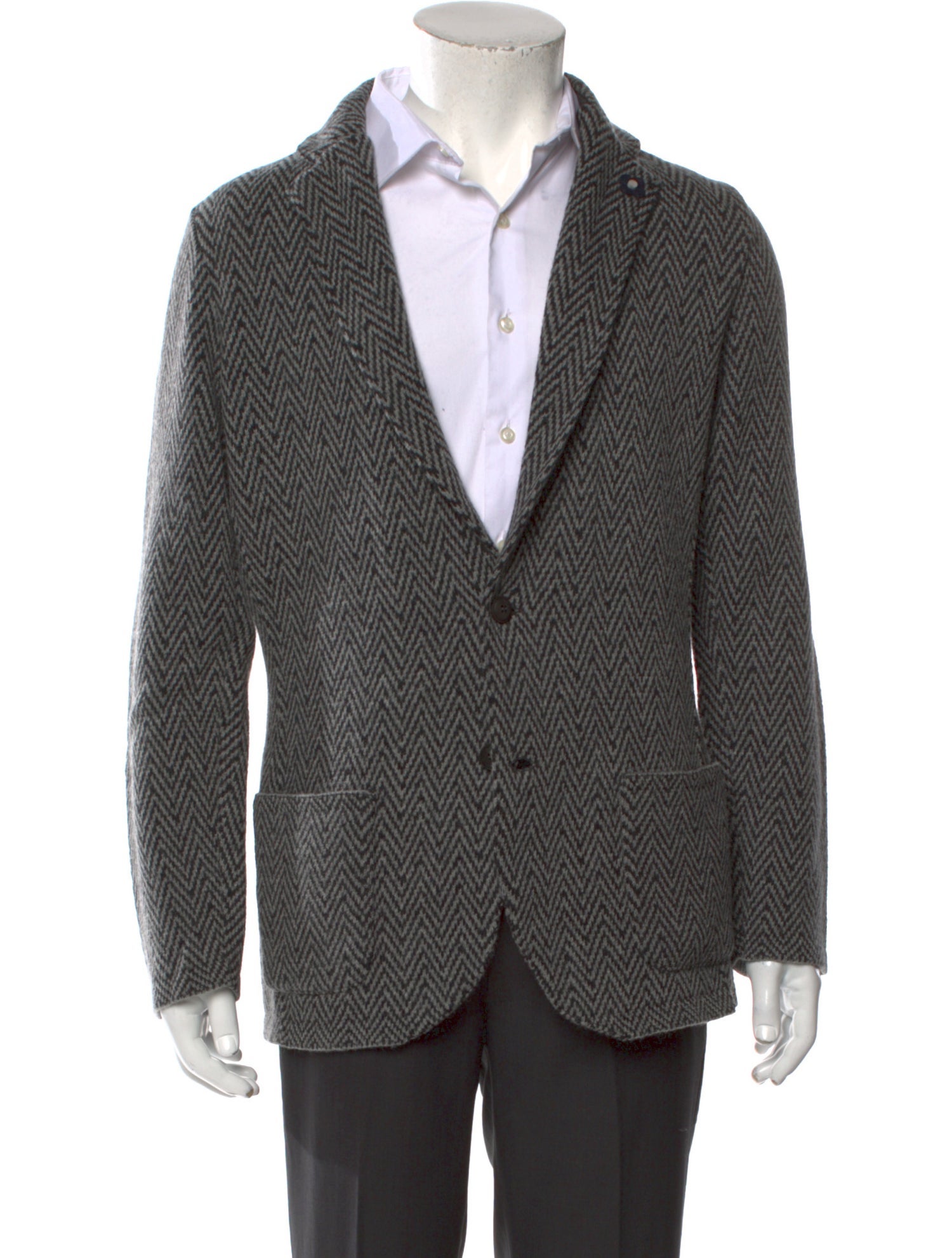 Lardini Striped Blazer