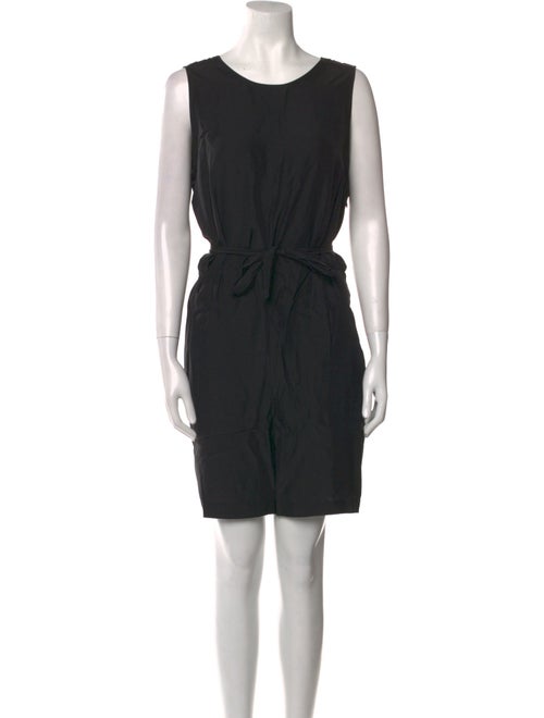 Lardini Silk Scoop Neck Romper
