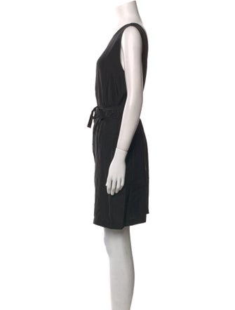 Lardini Silk Scoop Neck Romper