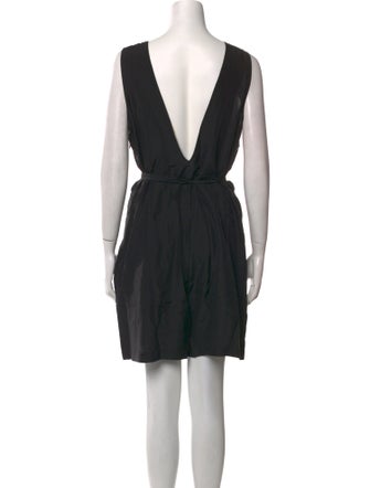 Lardini Silk Scoop Neck Romper