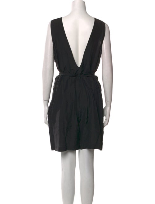 Lardini Silk Scoop Neck Romper