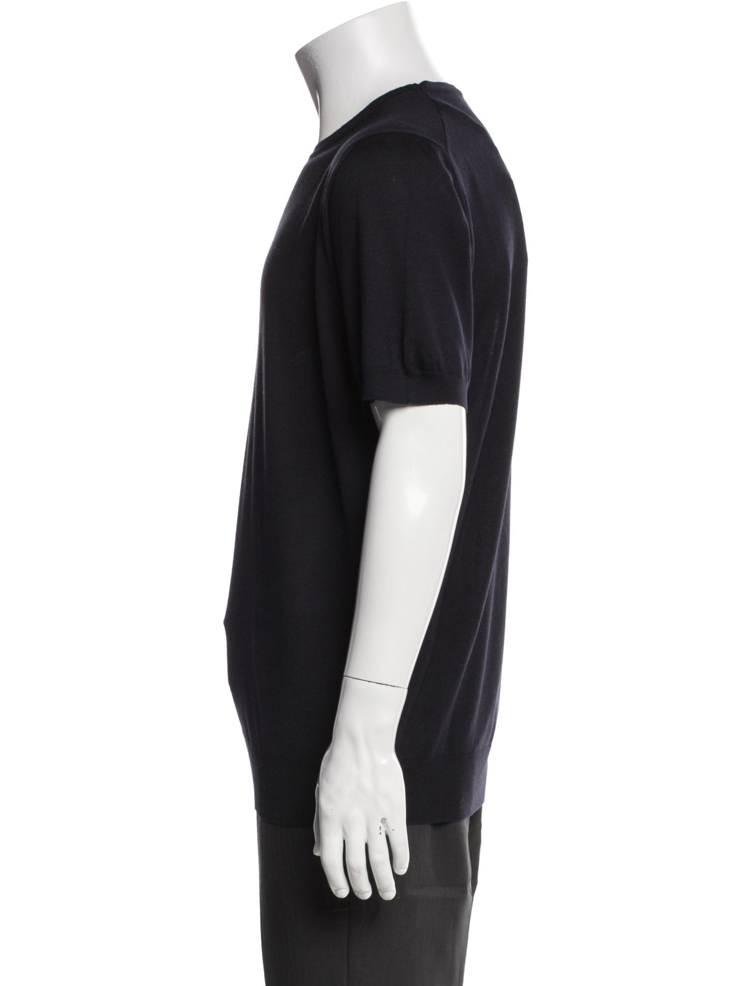 Lardini Wool Crew Neck T-Shirt w/ Tags