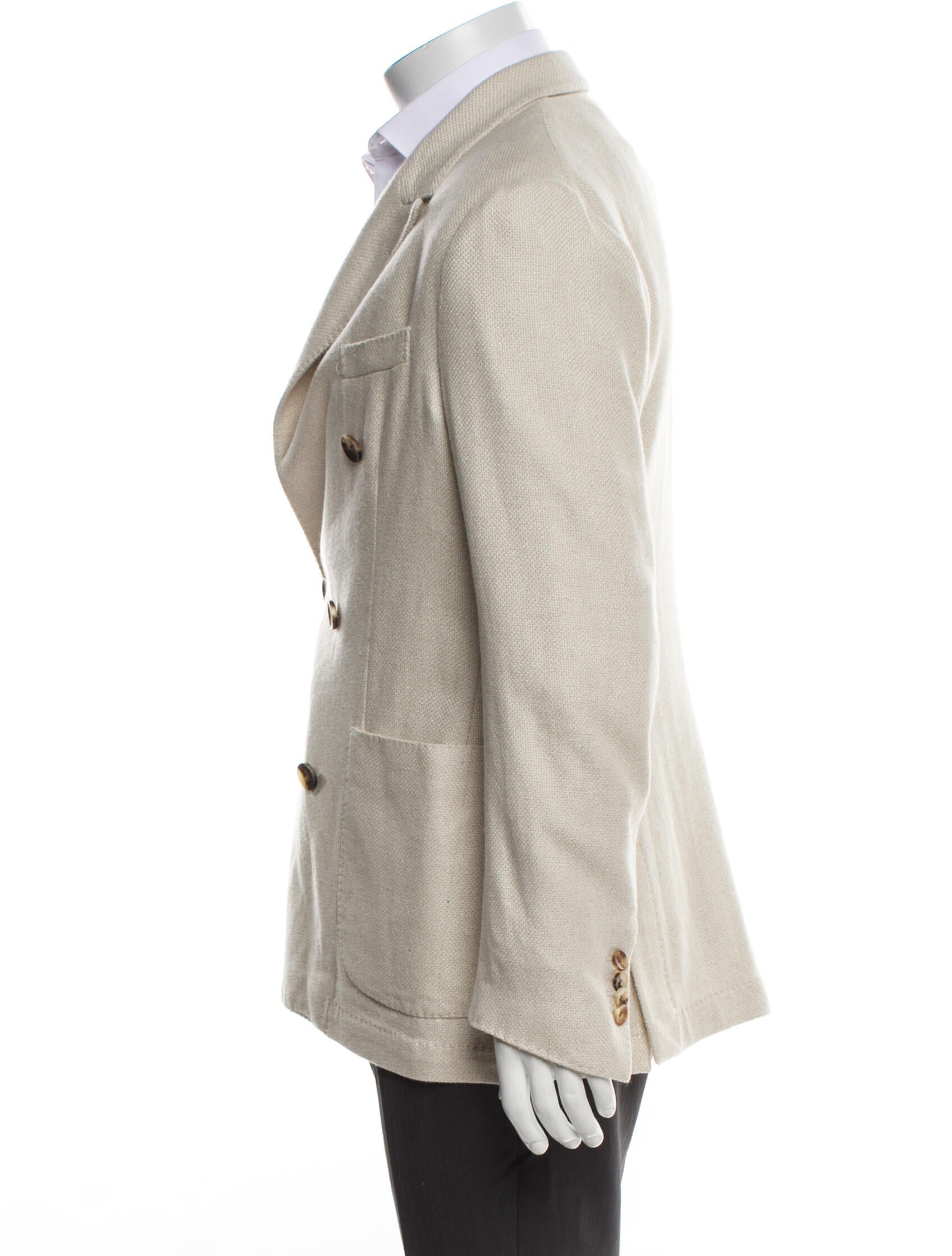 Lardini Silk Peacoat w/ Tags
