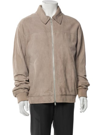 Lardini Leather Moto Jacket