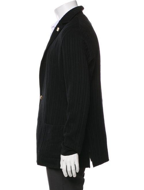 Lardini V-Neck Long Sleeve Cardigan