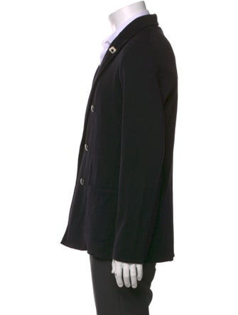 Lardini Wool V-Neck Cardigan