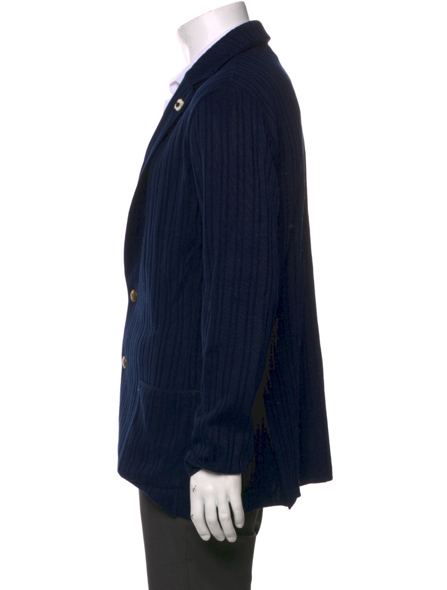 Lardini V-Neck Long Sleeve Cardigan