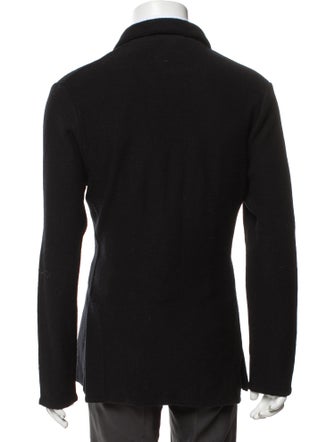 Lardini Wool V-Neck Cardigan