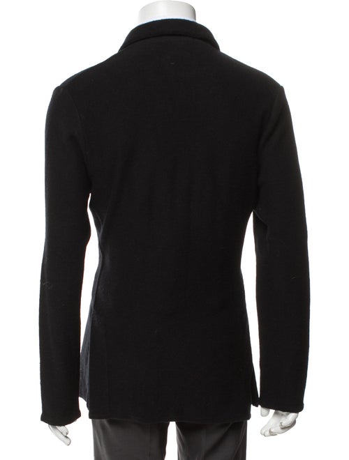 Lardini Wool V-Neck Cardigan