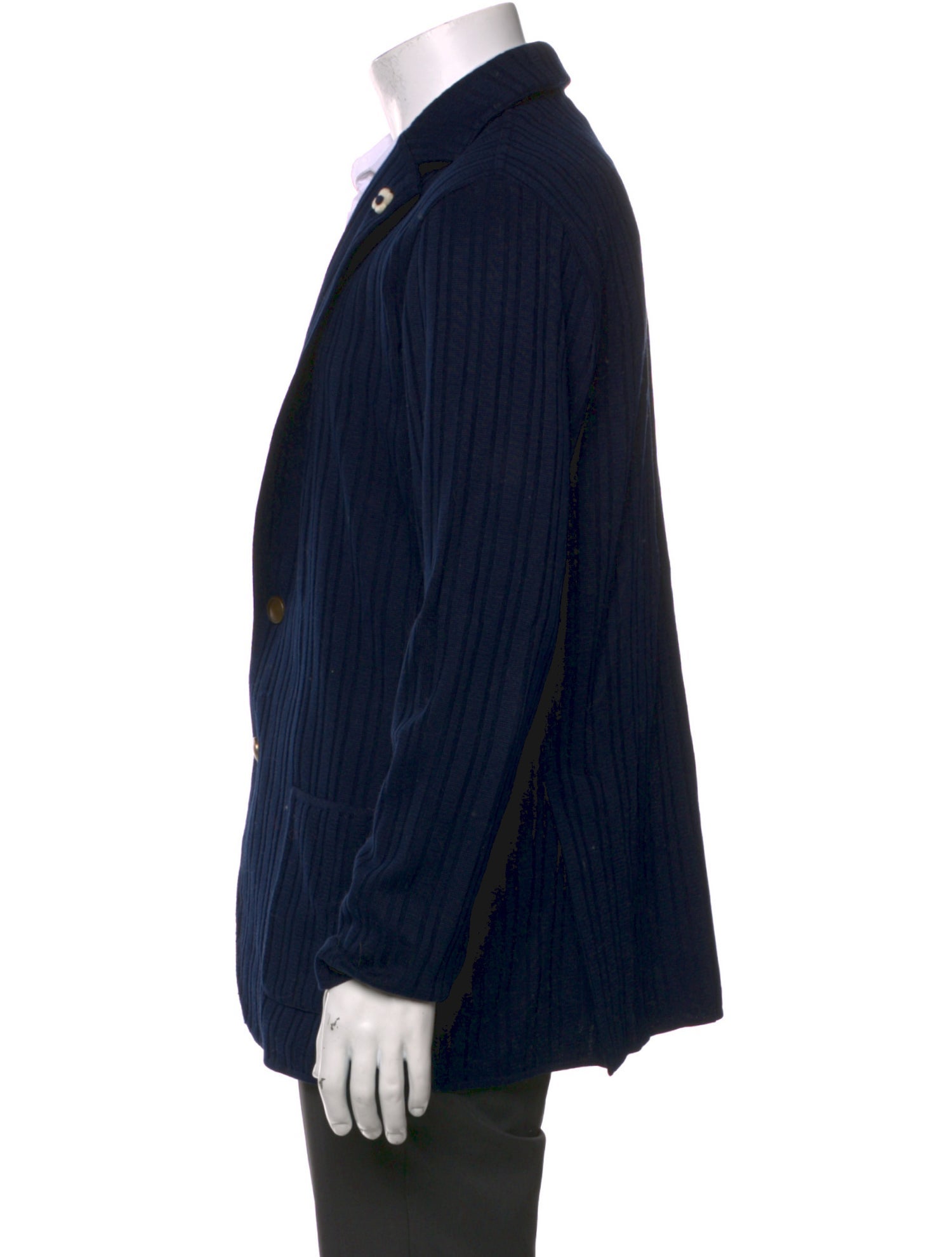 Lardini V-Neck Long Sleeve Cardigan