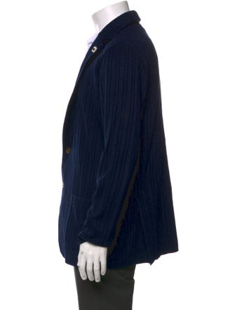 Lardini V-Neck Long Sleeve Cardigan