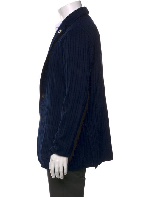 Lardini V-Neck Long Sleeve Cardigan