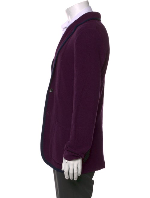 Lardini Open Front Long Sleeve Cardigan