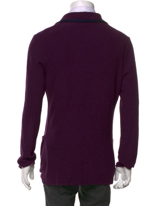 Lardini Open Front Long Sleeve Cardigan