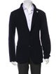 Lardini Wool V-Neck Cardigan