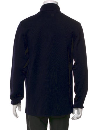 Lardini Wool V-Neck Cardigan