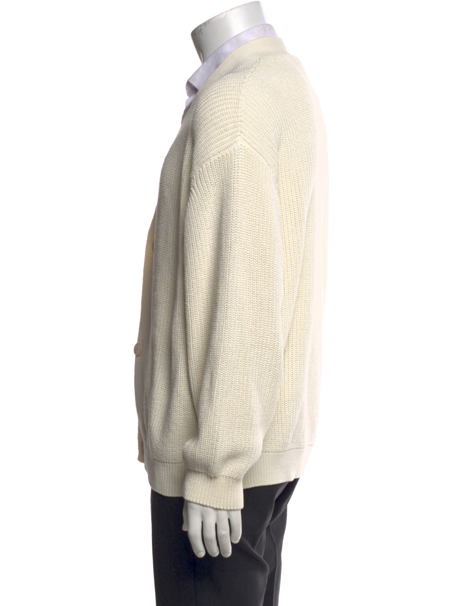 Lardini V-Neck Long Sleeve Cardigan