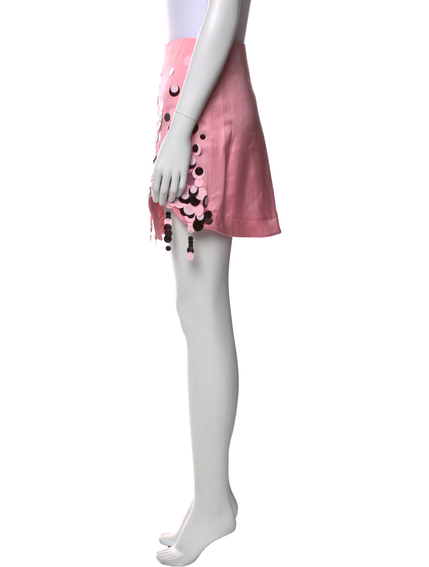 Art Dealer Wool Mini Skirt