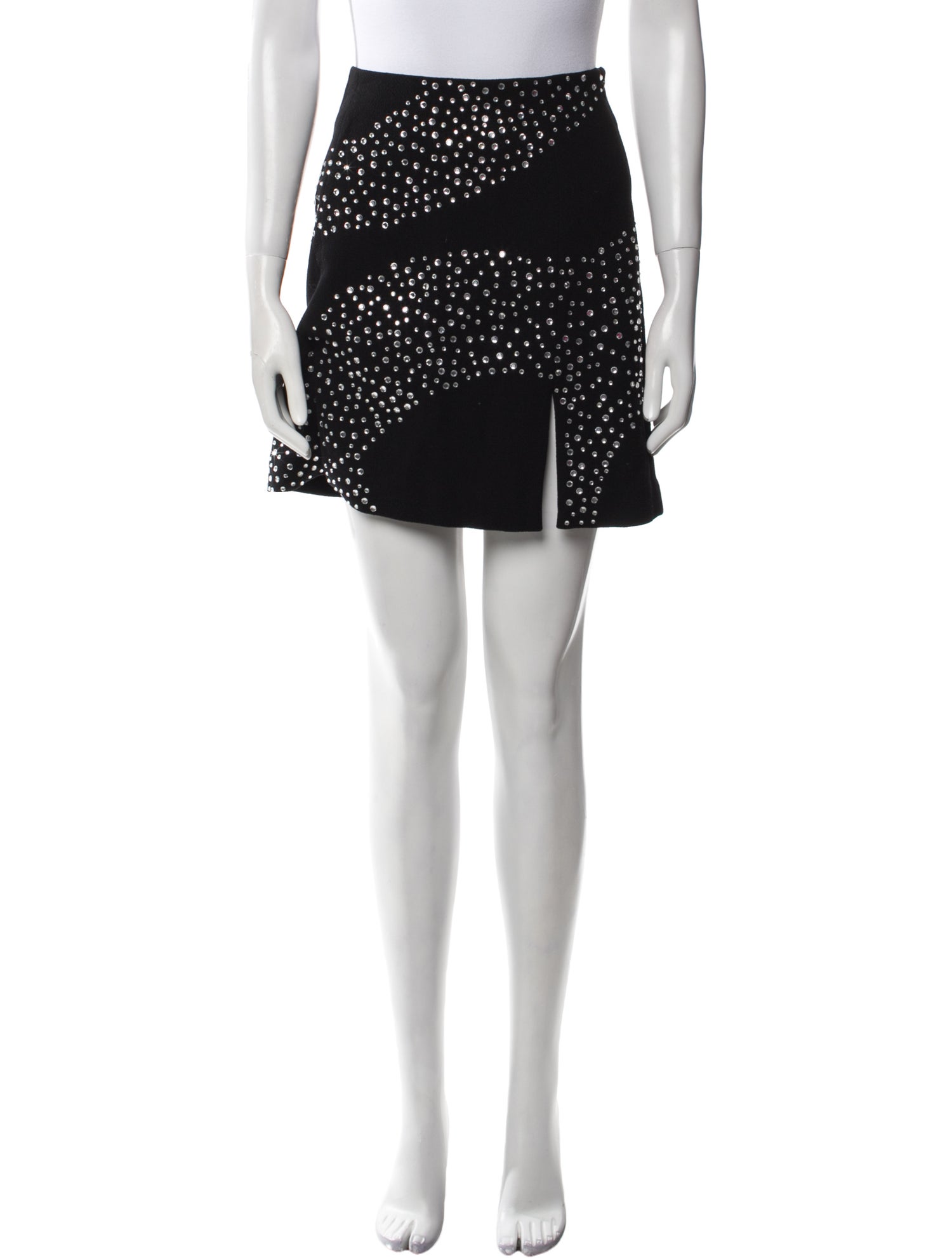 Art Dealer Wool Mini Skirt